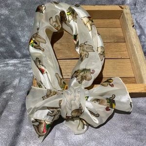 Elephant Silk Scarf